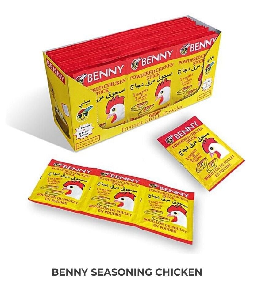 BENNY CHICKEN AND BEEF FLAVOR STOCK