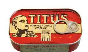 Titus Sardine - 3pcs / Soy Oil