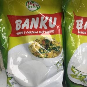 Banku Mix- Maiza and Cassava Flour-1kg