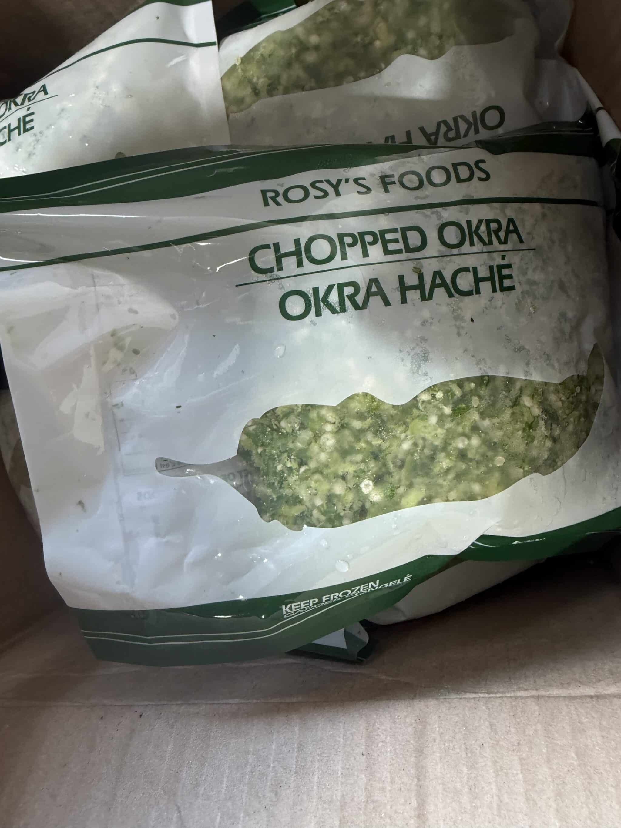 Rosy Chopped Okro