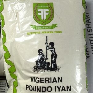 Nigerian Poundo Iyan-Fola Foods