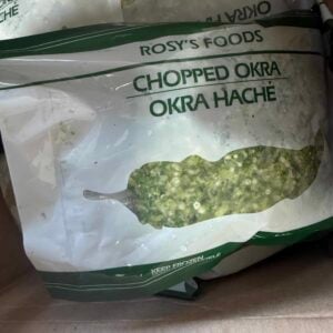 Rosy Chopped Okro